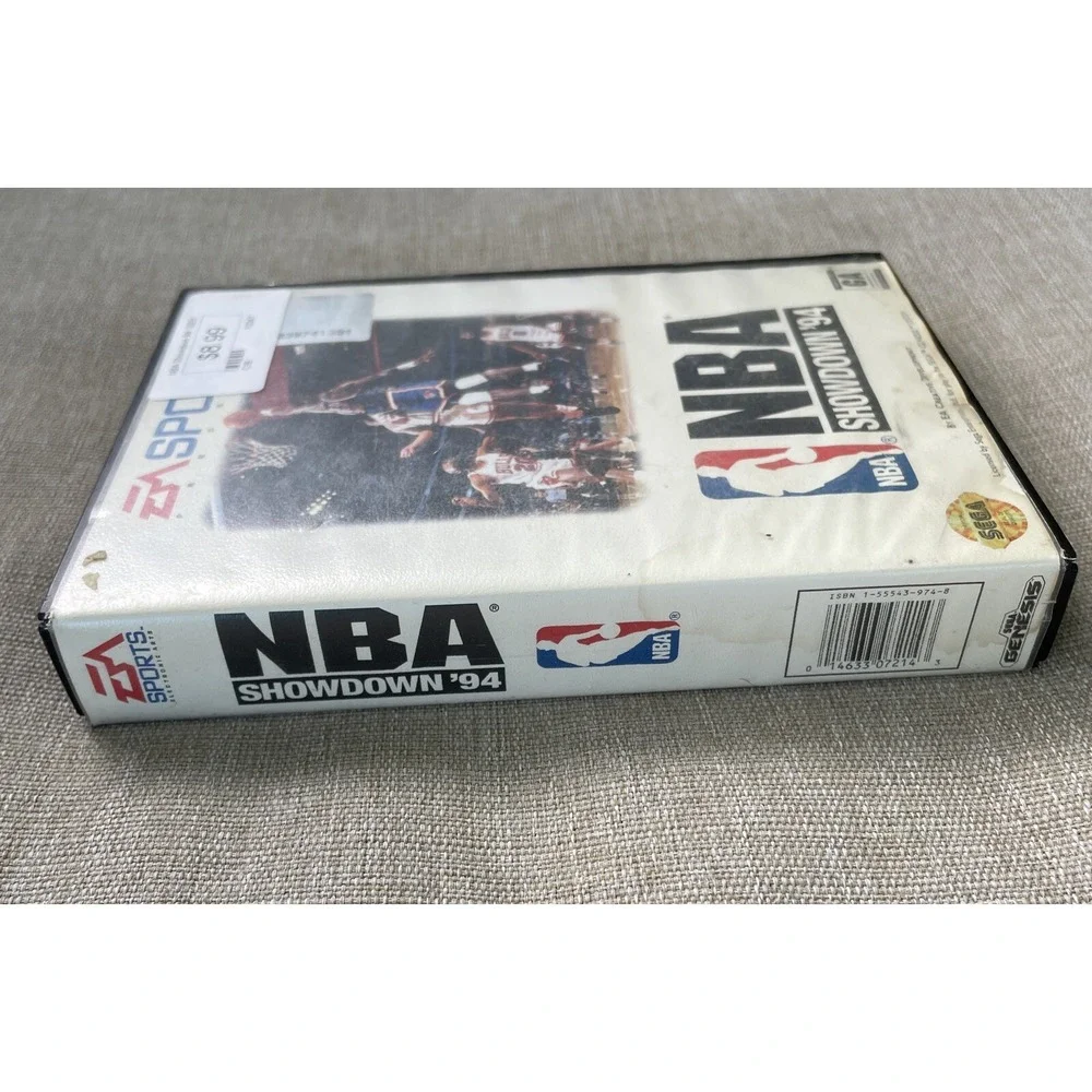 NBA Showdown '94 (Sega Genesis, 1994) Complete. Tested.